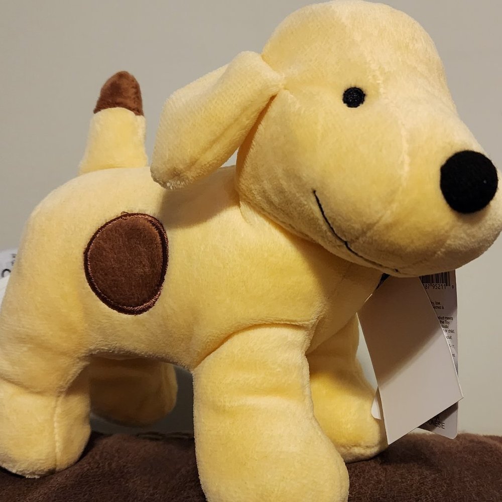New Spot the Dog Plush Yellow Brown Stuffed Animal